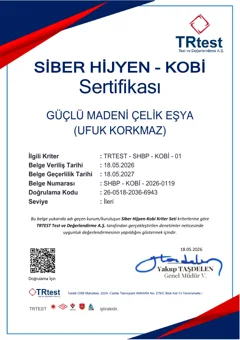 SİBER HİJYEN sertifikası